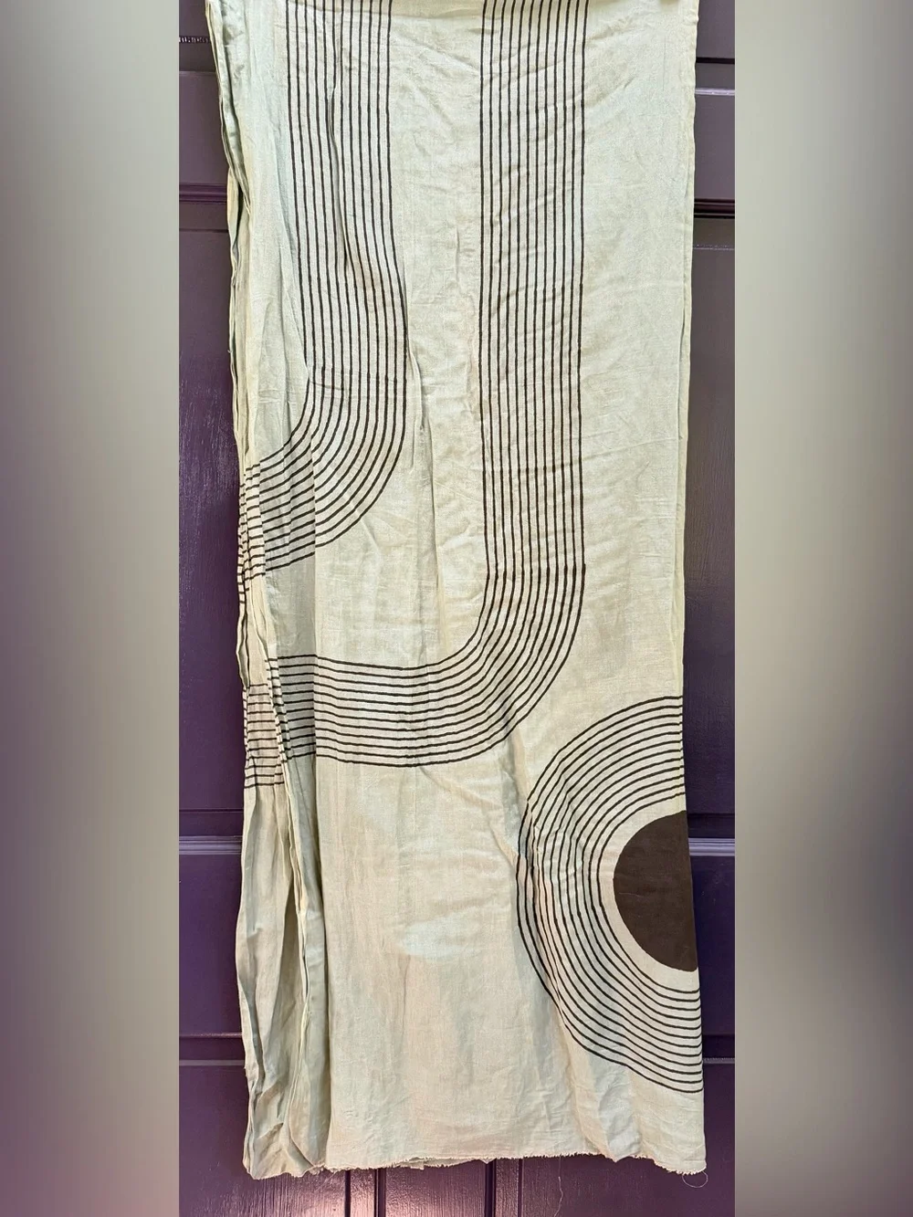 Block Shop Sage Fountain Scarf - Picture 4 of 6